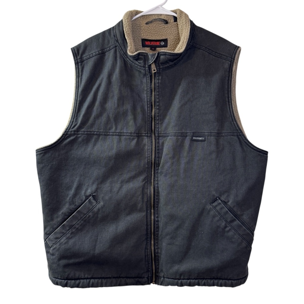 Wolverine Upland Vest Sherpa lined Men’s XL workwear warm layer